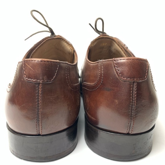 ECCO Brown leather lace up oxfords, size 44 - Picture 6 of 13